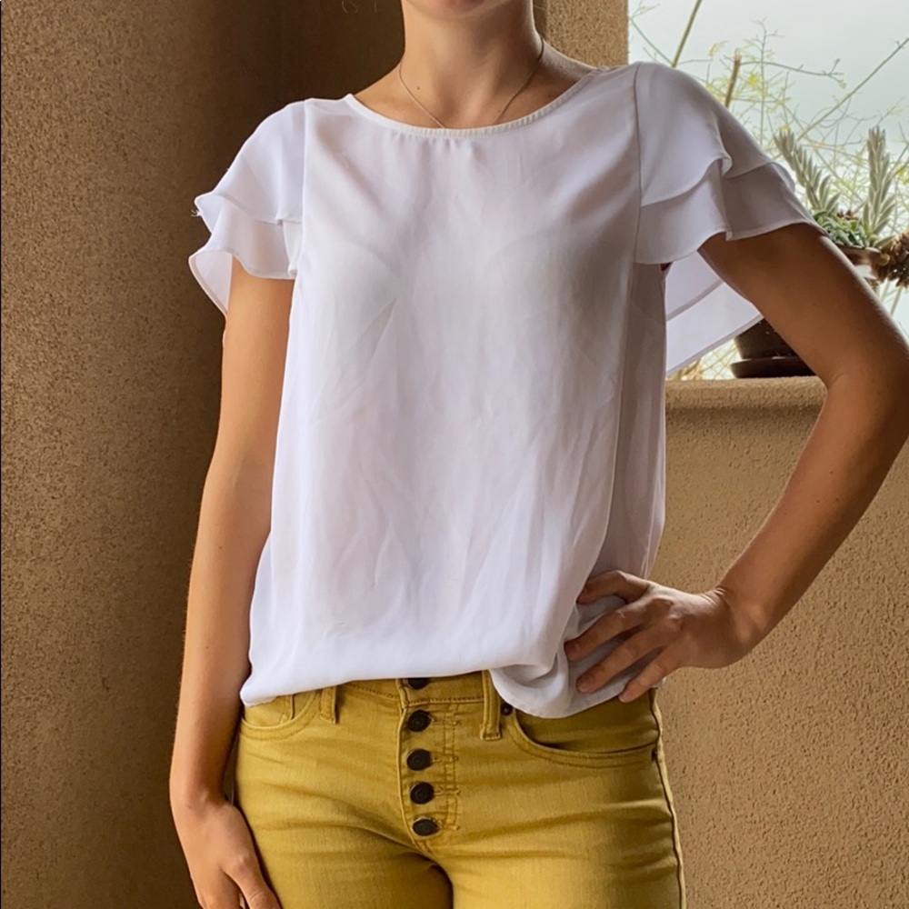 Banana republic flowy top